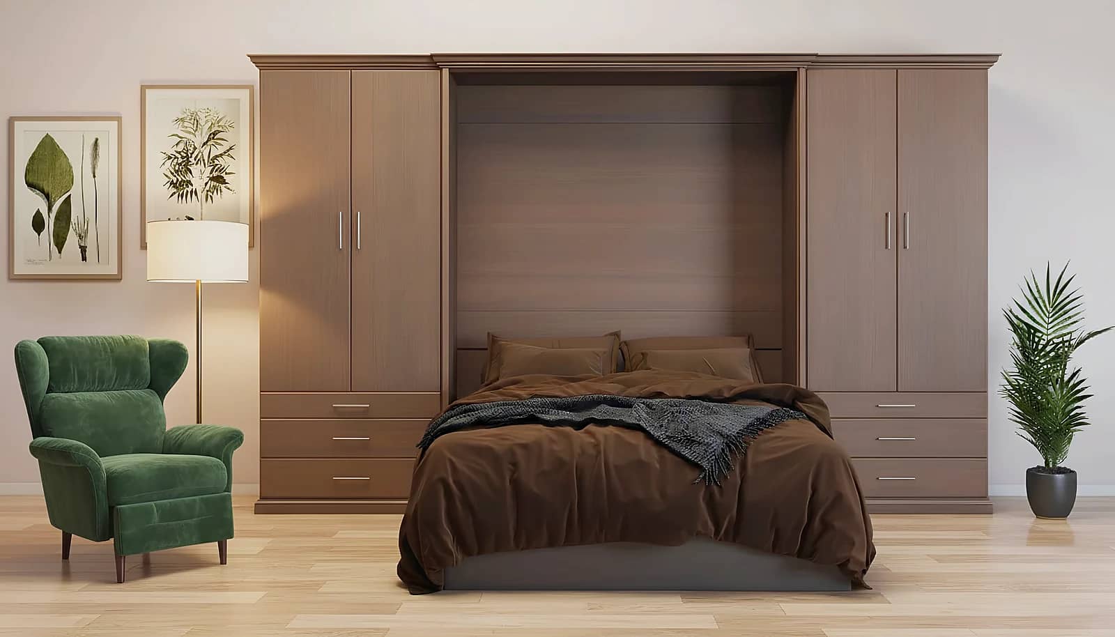 Wall & murphy beds built and installed by Closet Form, Toronto